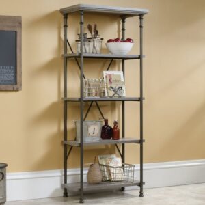 Canal Heights Wooden Bookcase With 4 Shelves In Northern Oak