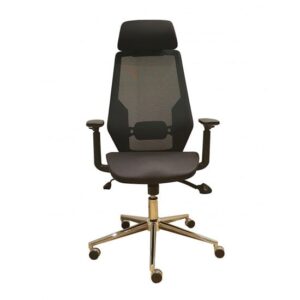Coleford Home And Office Chair In Black Mesh