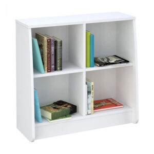 Loft Station Kids Bookcase In White